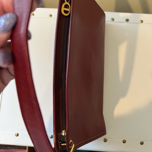 Dior Dark Red Shoulder Bag - Picture 6 of 9